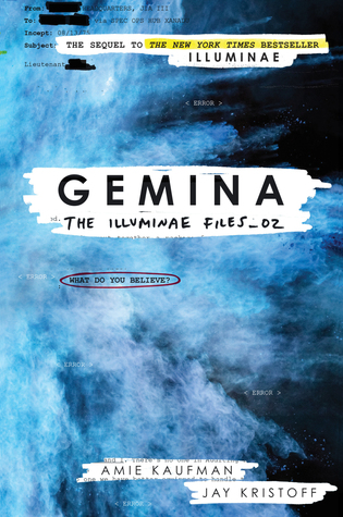 Gemina book cover