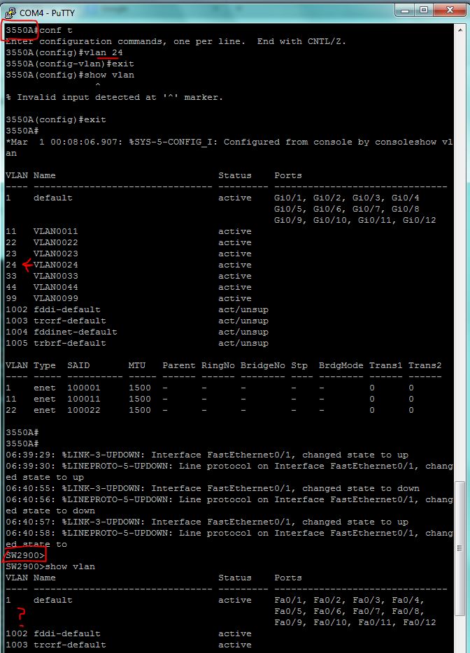 Trunk lab with Real Cisco switch Cisco labs CCNA