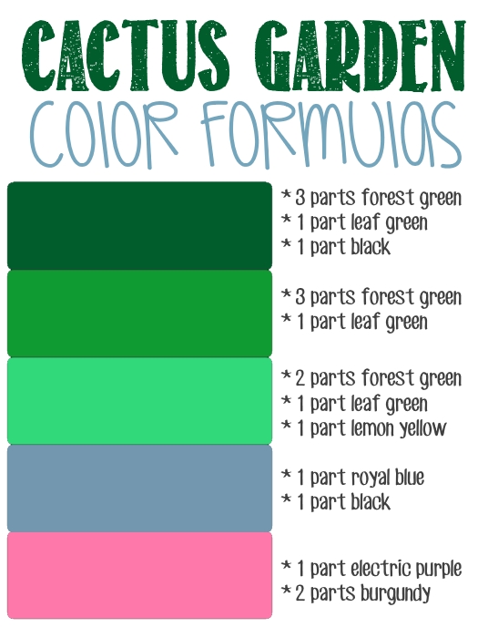 How To Make Decorated Cactus Cookies - the Anti-Valentine