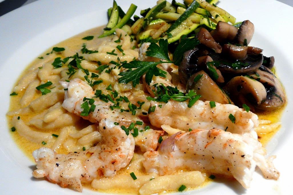Kulinarische Welten zu Fisch- und Meeresfrucht: Kaisergranat mit selbst ...