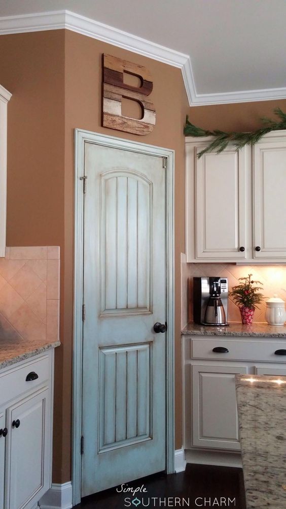 That Inspired Chick Pinspiration Project 2 {Painted Kitchen Doors
