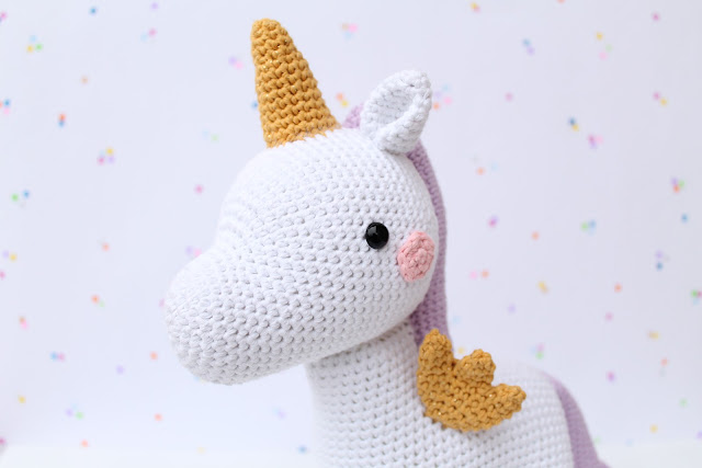 amigurumi; unicorn; picapau; crochet; pattern