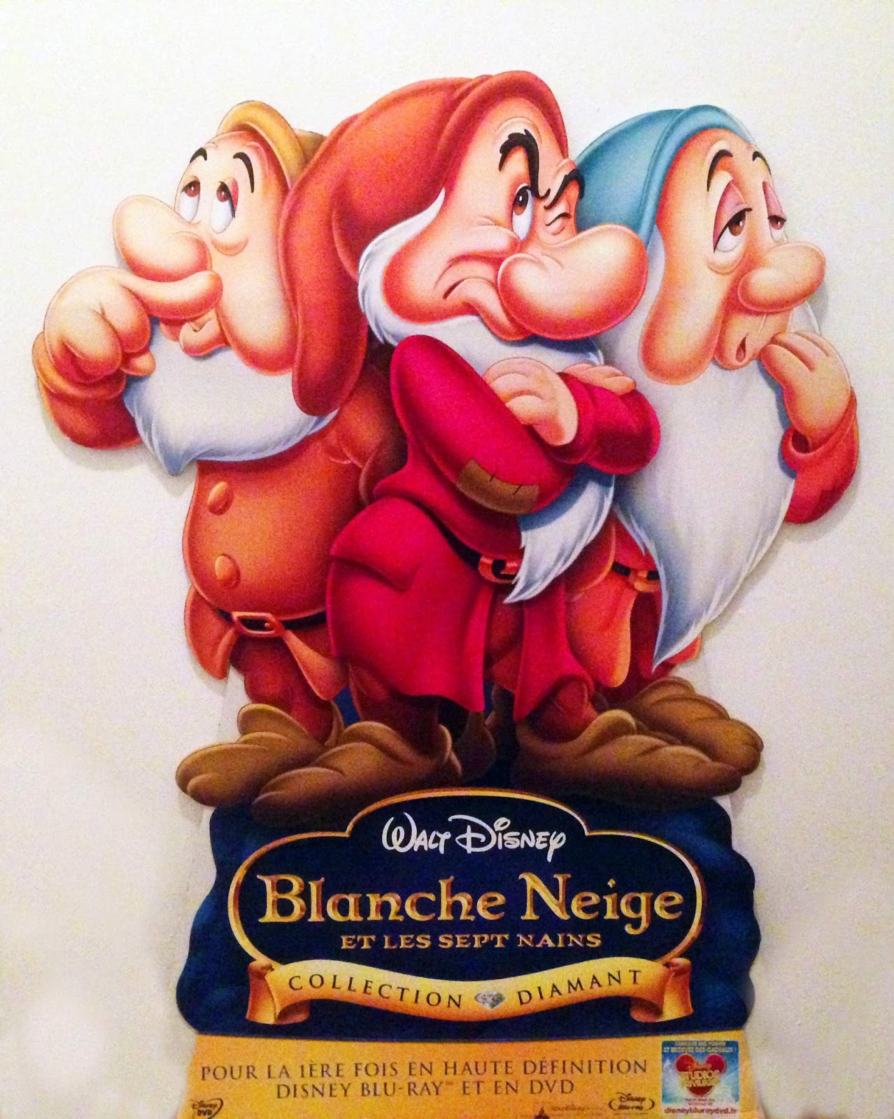 Figurine Blanche Neige, son prince et les 7 nains Disney Enchanting  Collection