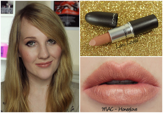 MAC Honeylove lipstick swatch
