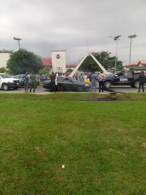 Akwa Ibom House Of Assembly Shuts Down After Unknown Persons Invade Premises Akwa Ibom House Of Assembly Shuts Down After Unknown Persons Invade Premises