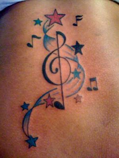 Music Notes Tattoos, Tattooing