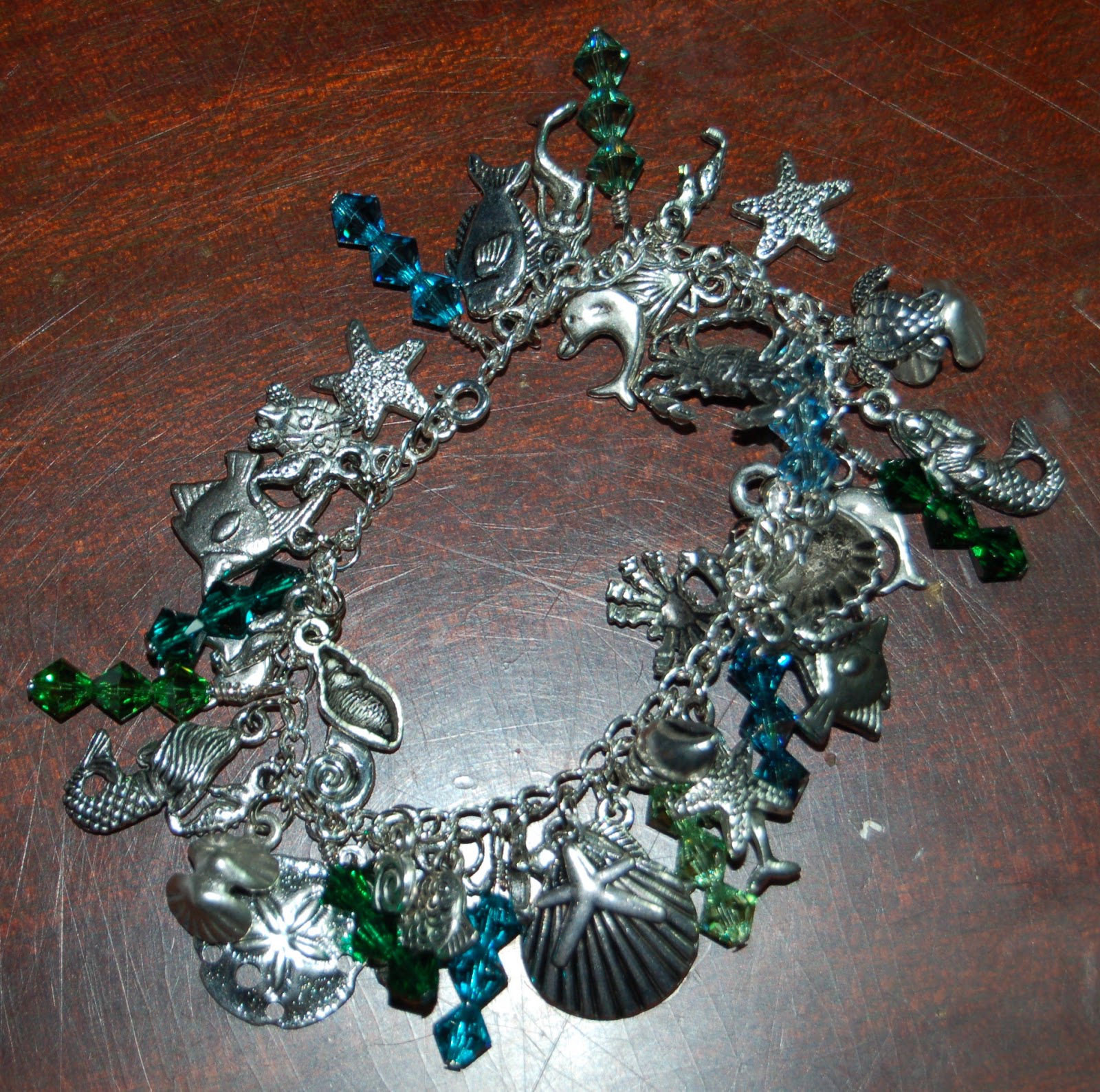 Under the Sea Cuff Bracelet-Turquoise main image 0