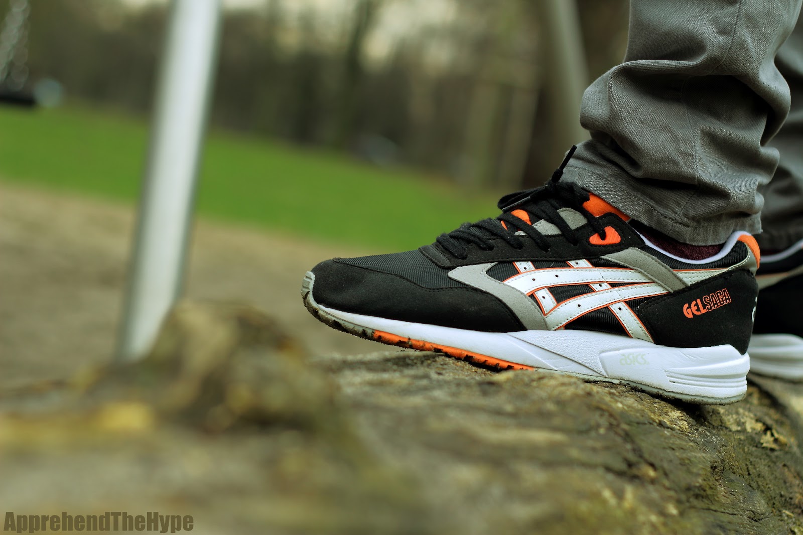 asics gel orange