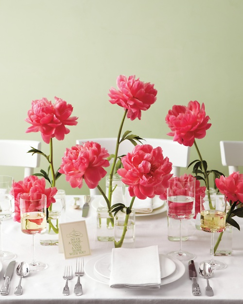 decoração de mesa