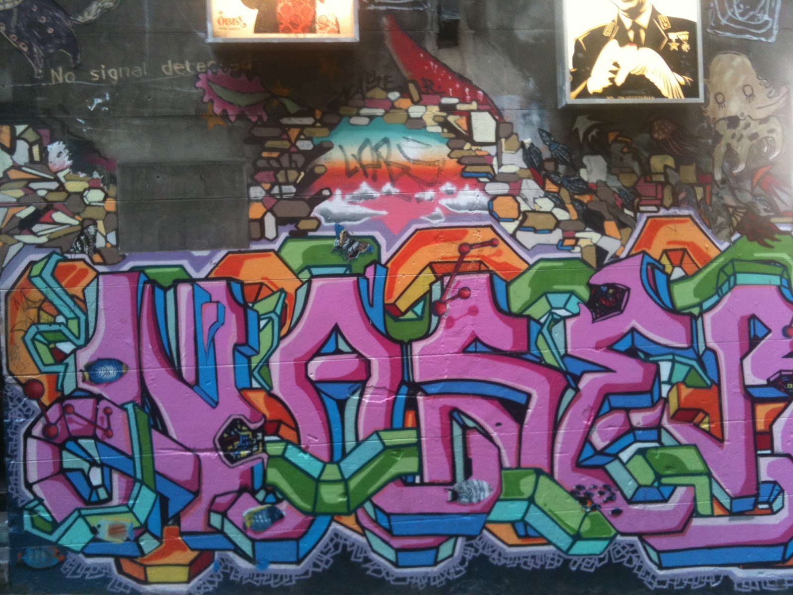 Spaced Out Artwork Melbourne Graffiti