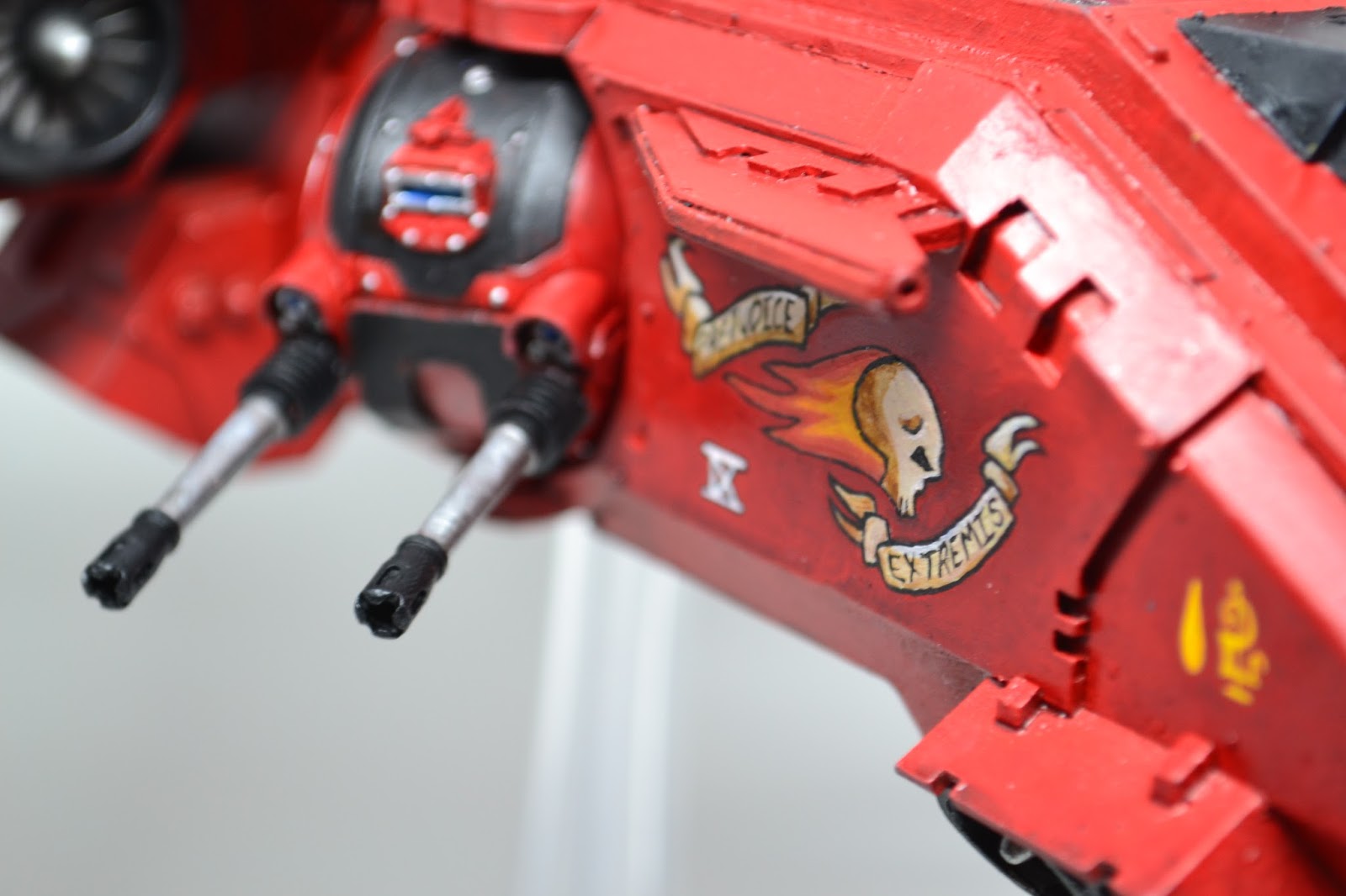 Sepulchre of Heroes: Showcase: Blood Angels Fire Raptor (with Freehand ...