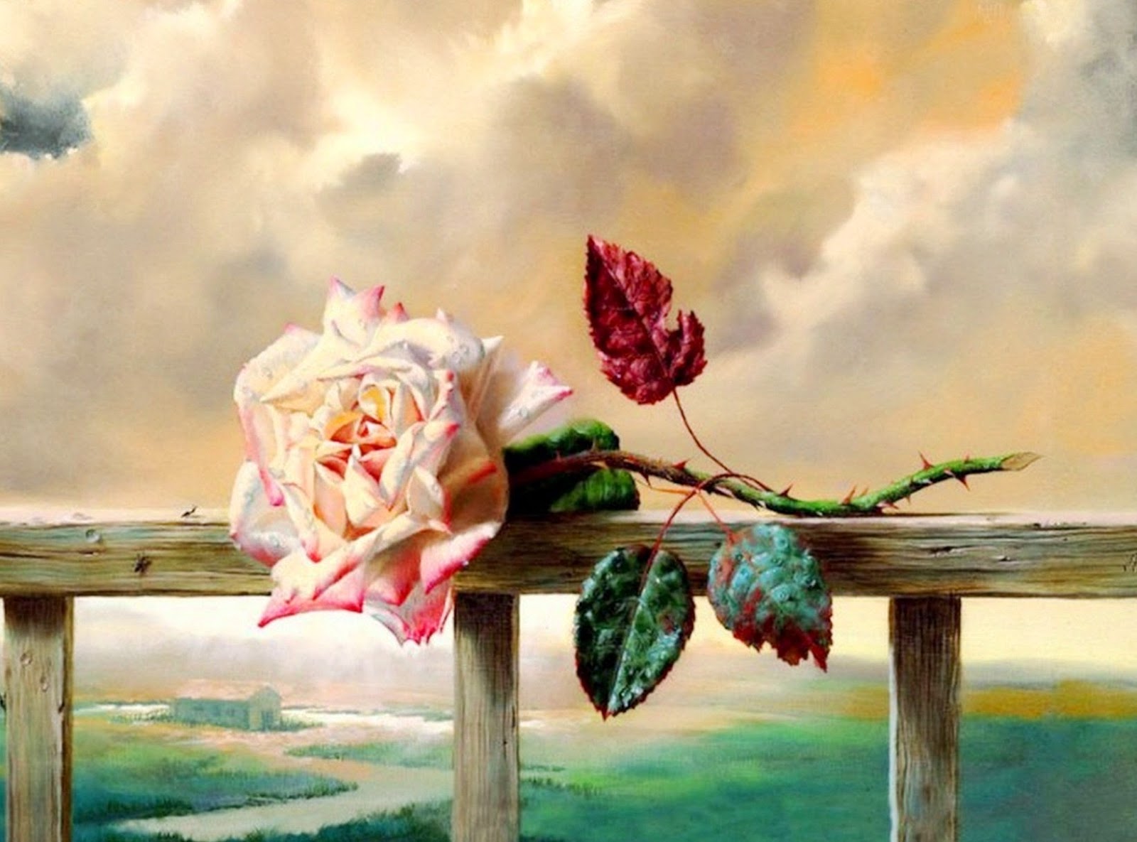 El arte es su máxima expresión : Cuadros de Flores al Óleo