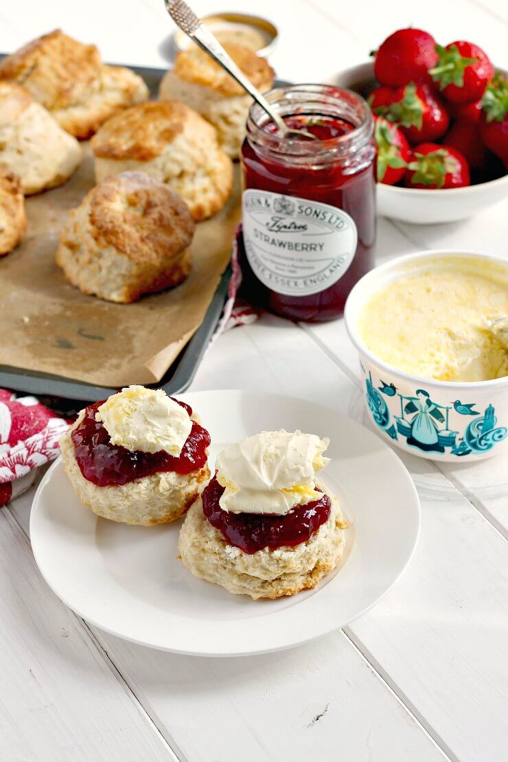 Homemade Scones - A Cornish Food Blog | Jam and Clotted Cream