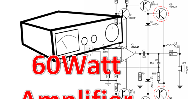 9+ Skema Amplifier 60 Watt Blog Dokumen Gina
