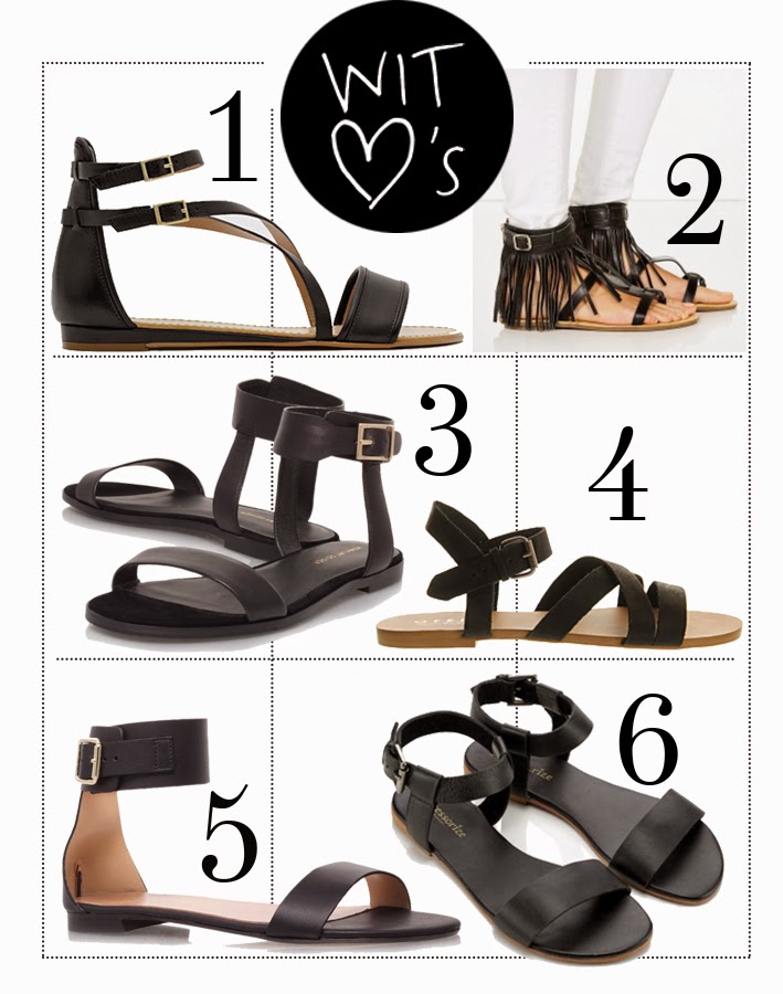 Wearing It Today WIT mama Friday The best black sandals under £150