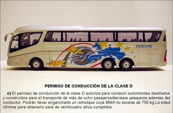 Autoescuela Goierri: "D" Vehículos que autoriza a conducir el permiso