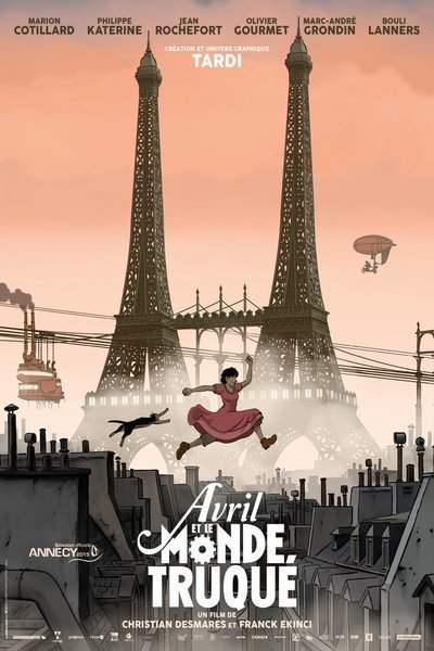 French in Guernsey : French animation movie on Netflix: April and the  Extraordinary World