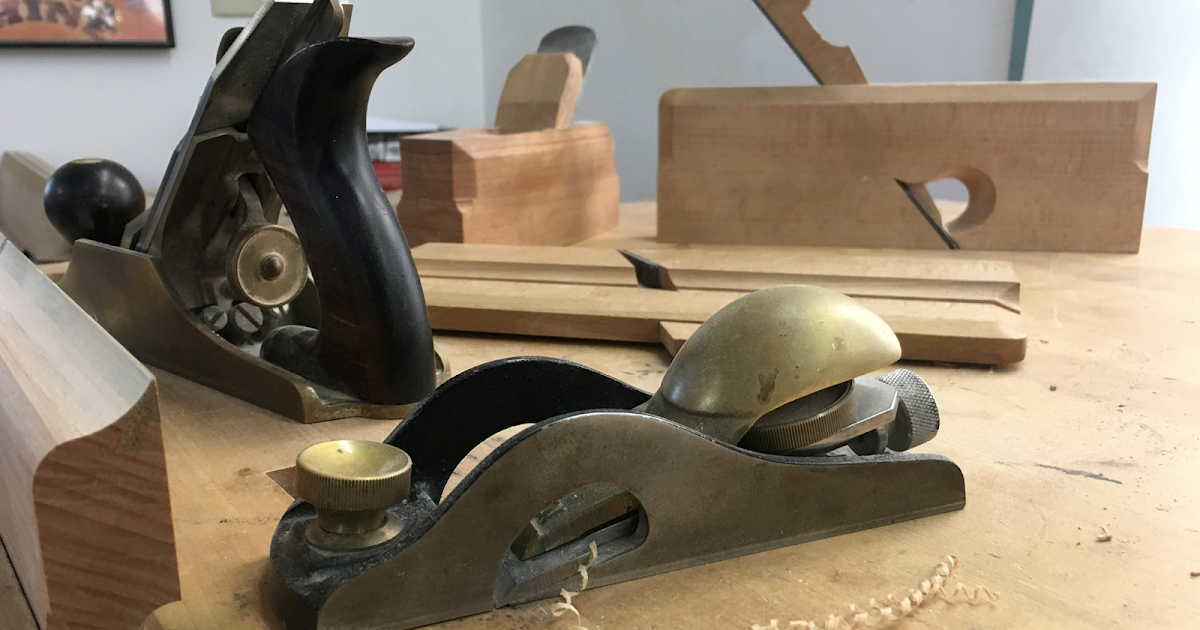Musings from Big Pink How To Laterally Set A Moulding Plane's Iron
