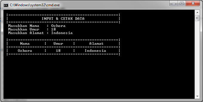 6 CONTOH PROGRAM PASCAL SEDERHANA