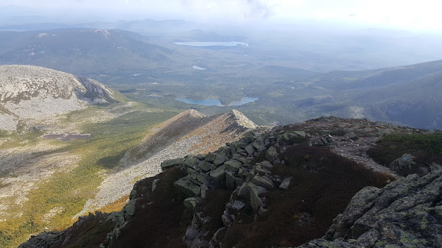 Vue à partir du sentier du mont Katahdin