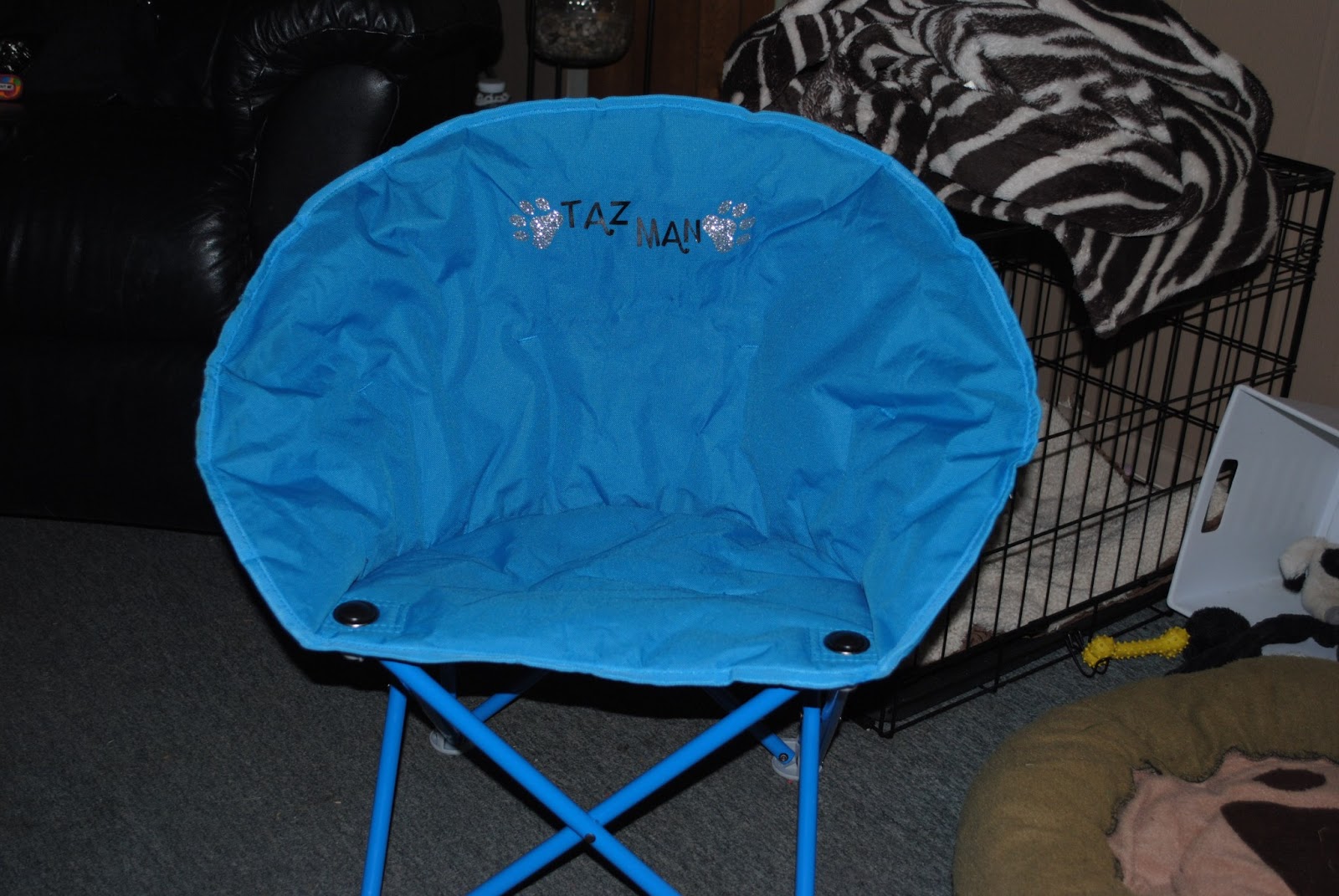 She's a Sassy Lady Iron On VinylLawn Chair