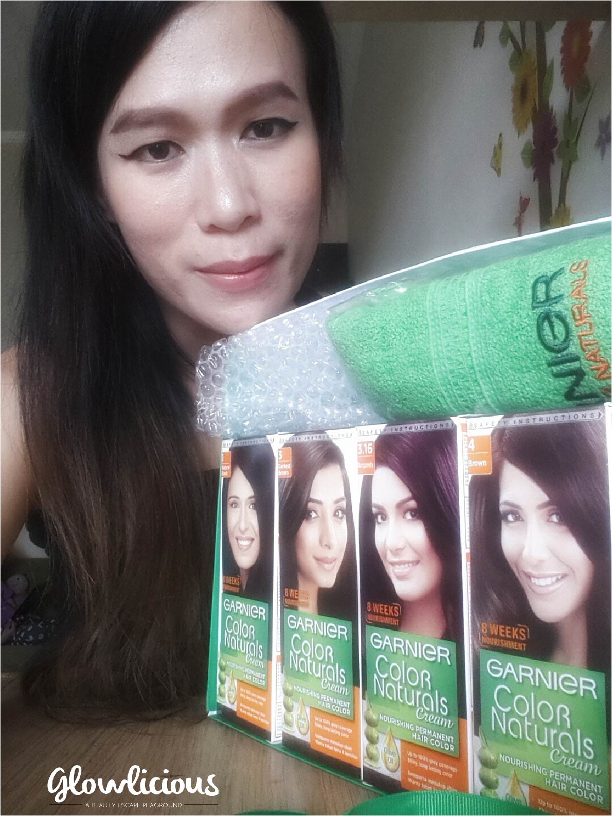 Garnier Color Naturals Cream Nourishing Permanent Hair Color's Review