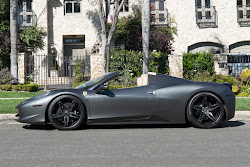 ferrari 458 spider matte grey forgiato nah carscoops kinds