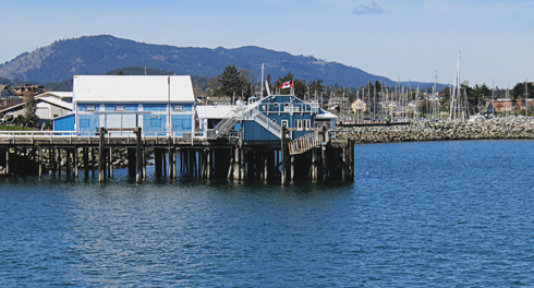 Sidney Pier BC Vancouver Island