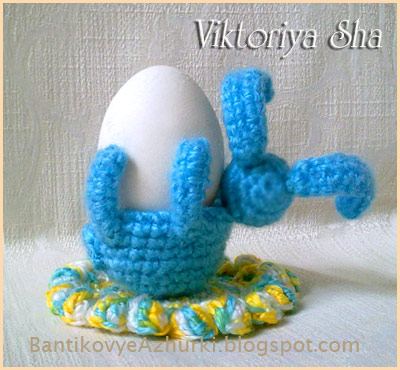 BantikovyeAzhurki.blogspot.com: Пасхальный Кролик (подставка под яйцо ...