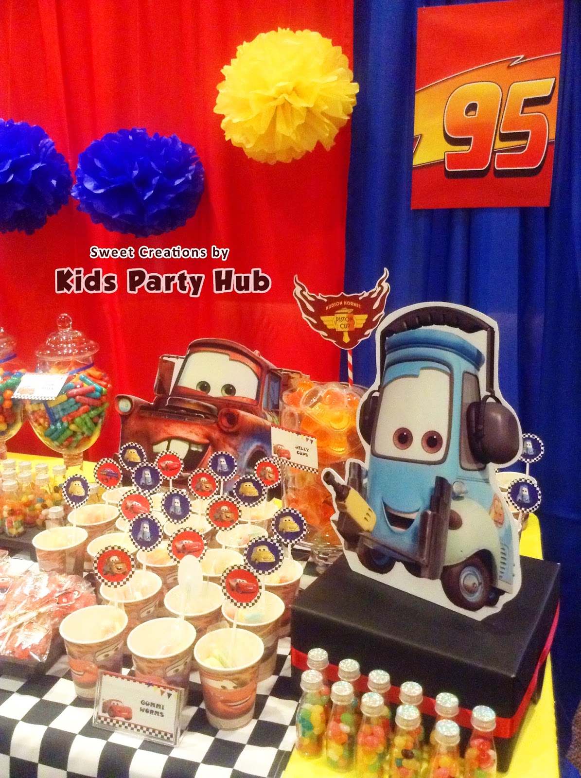 Kids Party Hub Disney Cars Candy Buffet Floyd Cedric s 7th Birthday kids-party-hub-disney-cars-candy-buffet-floyd-cedric-s-7th-birthday