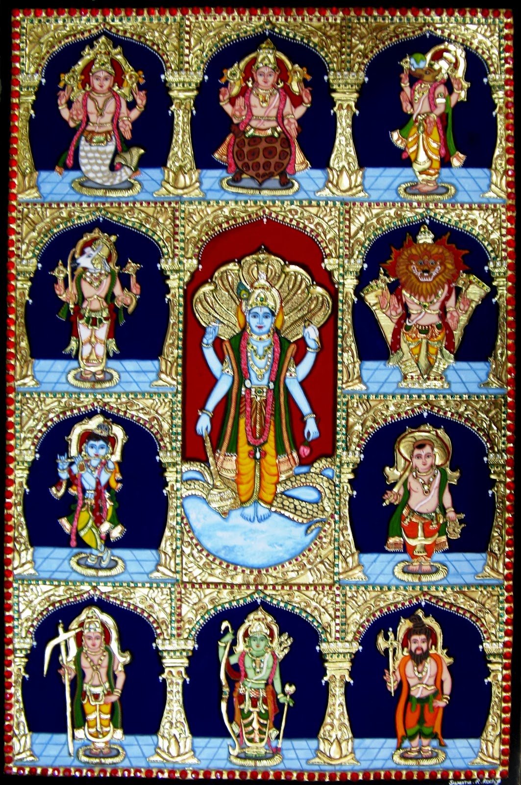 god vishnu dasavatharam