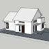 Cara Menggambar Atap Pelana Sederhana Dengan Sketchup