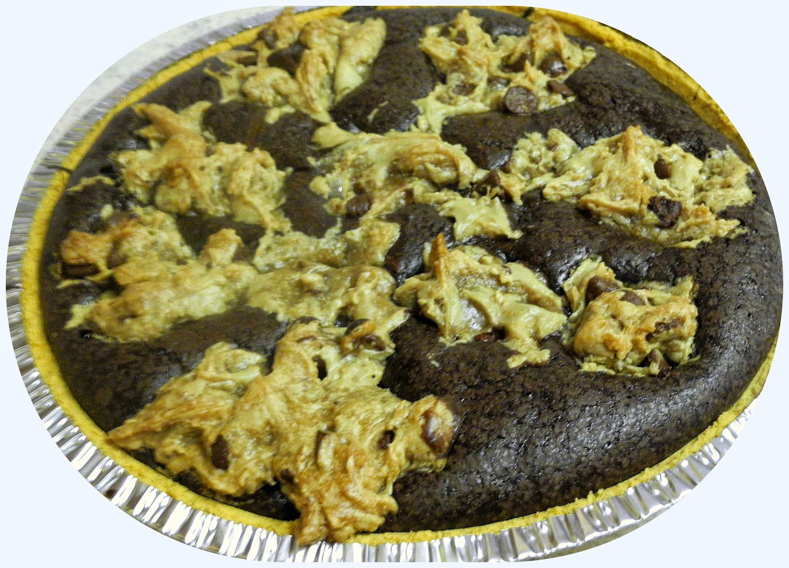 Cookie Dough Fudge Pie