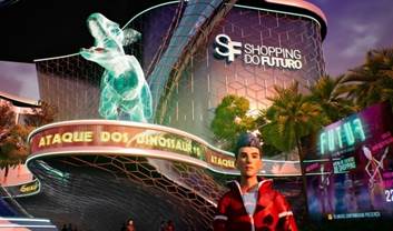 Realidade Virtual leva visitantes ao Shopping do Futuro no Parque D. Pedro Realidade Virtual leva visitantes ao Shopping do Futuro no Parque D. Pedro