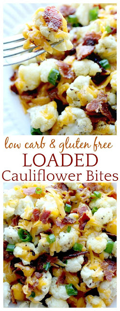 Loaded Cauliflower Bites