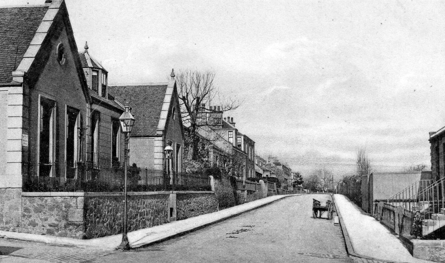 Tour Scotland Old Photograph William Street Tayport Fife Scotland