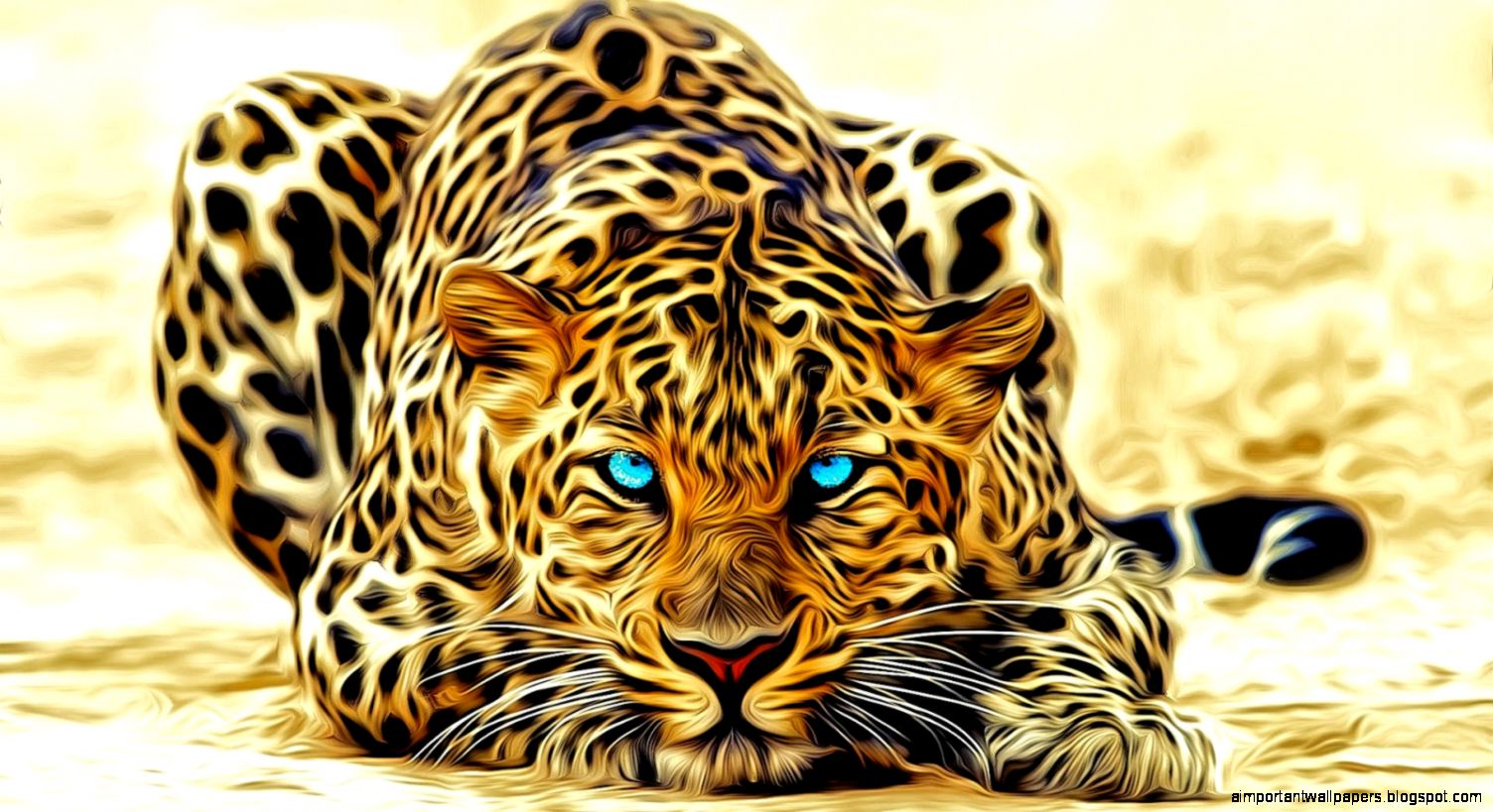 Fantasy wildlife abstract animal creative design art HD wallpaper