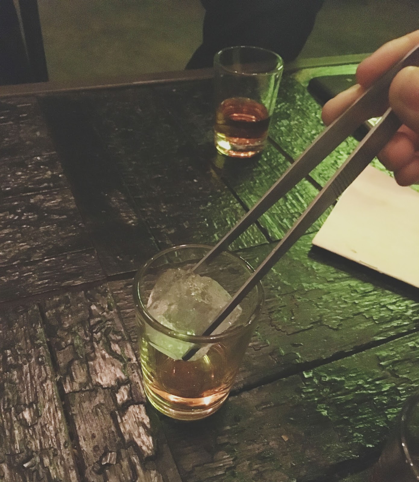 whiskey at Eight Row Flint - a bar in Houston, Texas