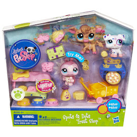 Littlest Pet Shop 3-pack Scenery Jack Russell (#2306) Pet
