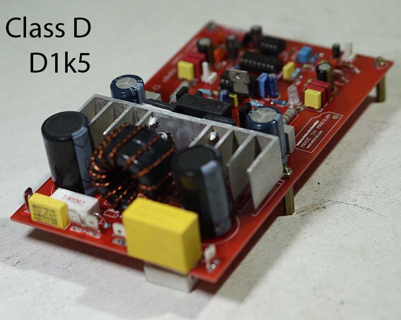 ClassD Power Amplifier Circuit D1K5 Electronic Circuit