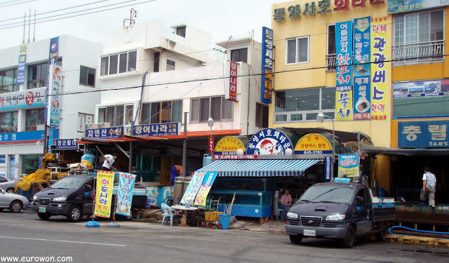 Tiendas en Tongyeong