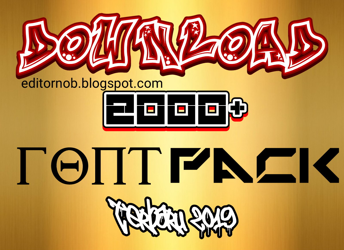 Download 2000+ Font Pack Keren Terbaru Picsay Pro