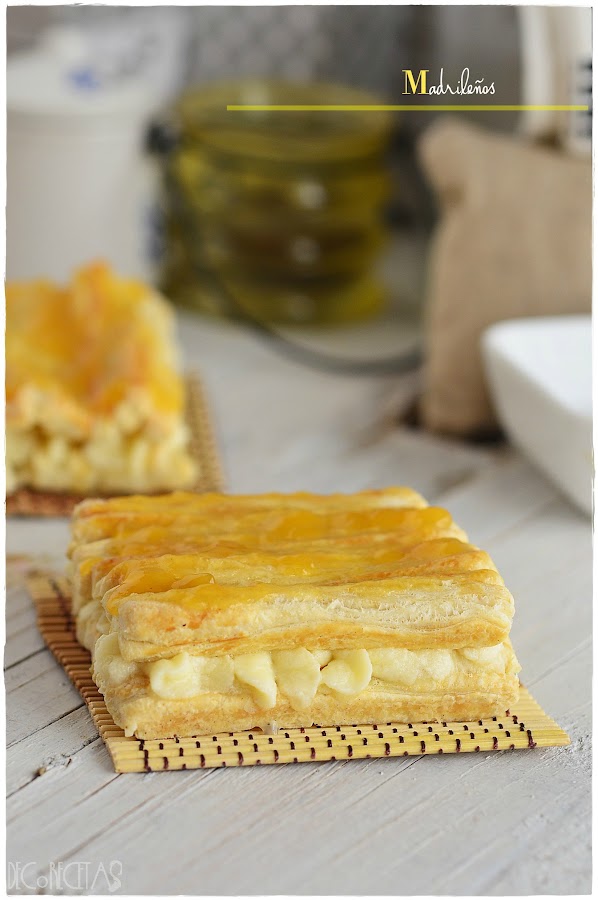 Tarta con crema de mantequilla- Pastel de hojaldre: Persianas de Hojaldre con crema de mantequilla- Como hacer Buttercream de merengue suizo