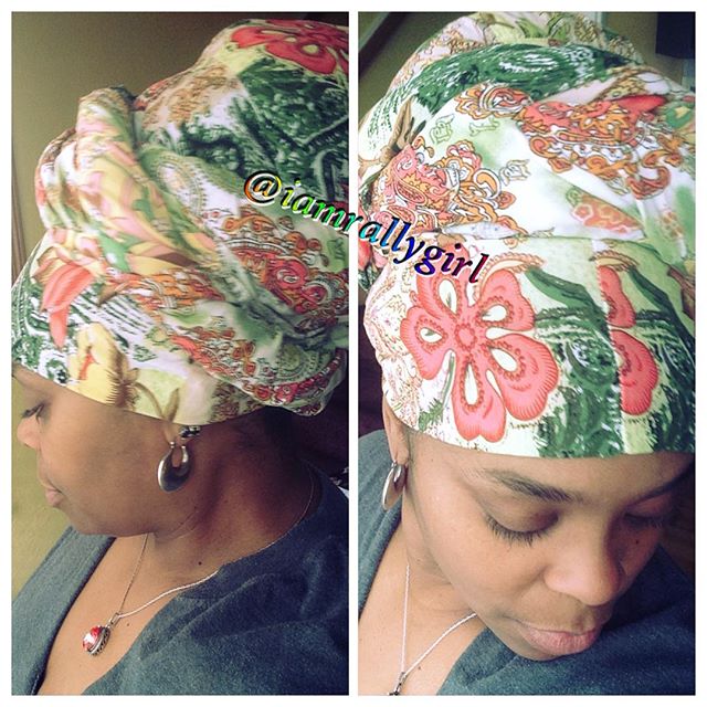 I Am RallyGirl African Head Wrap Style How to African Head Wrap