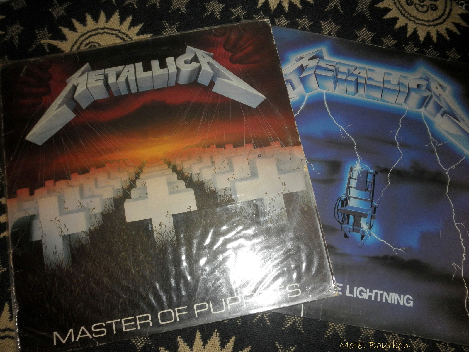 METALLICA RIDE THE LIGHTNING/MASTER OF PUPPETS