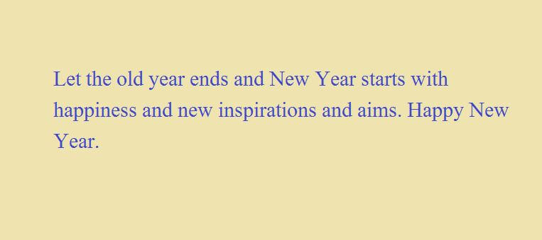Happy New Year Messages Happy New Year Messages