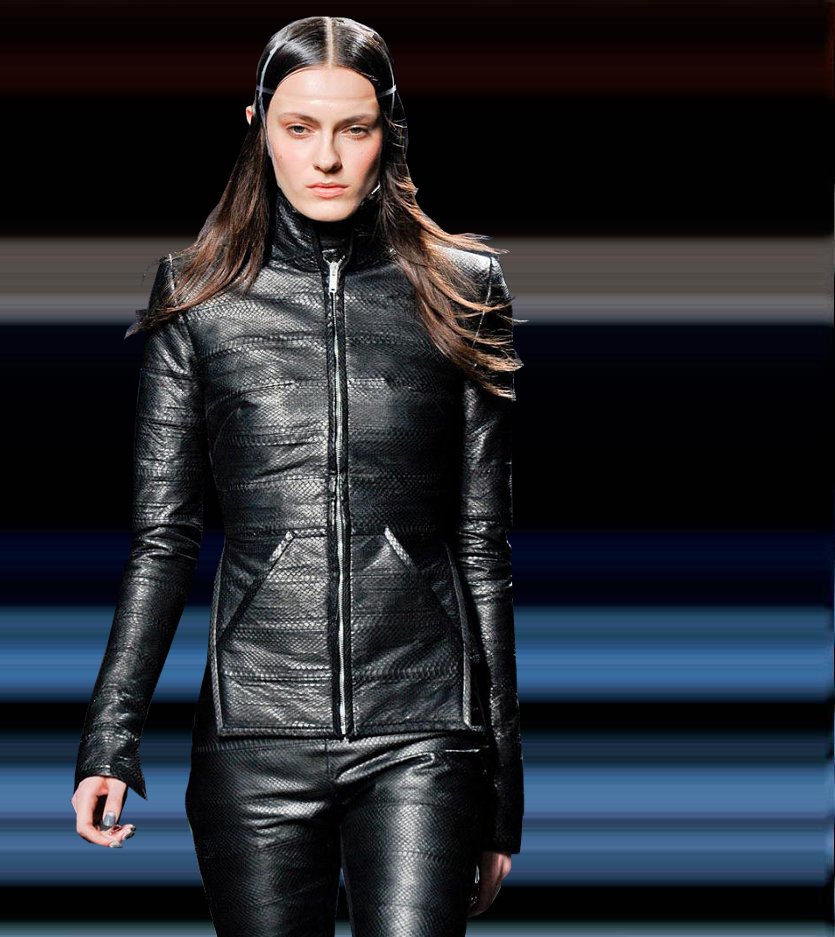 Fashion & Lifestyle: Gareth Pugh Leather Jackets Fall 2012 Womenswear