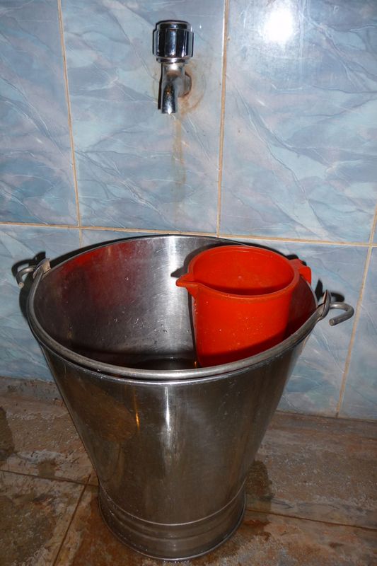 Big Heart, Small World Perfecting the Bucket Shower