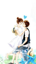 cute couple cartoon couples animated romantic pretty profile characters