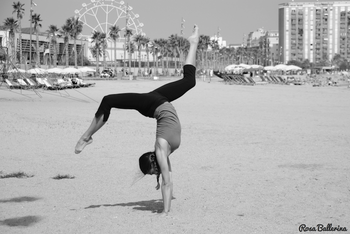 fotografía ballet en exteriores